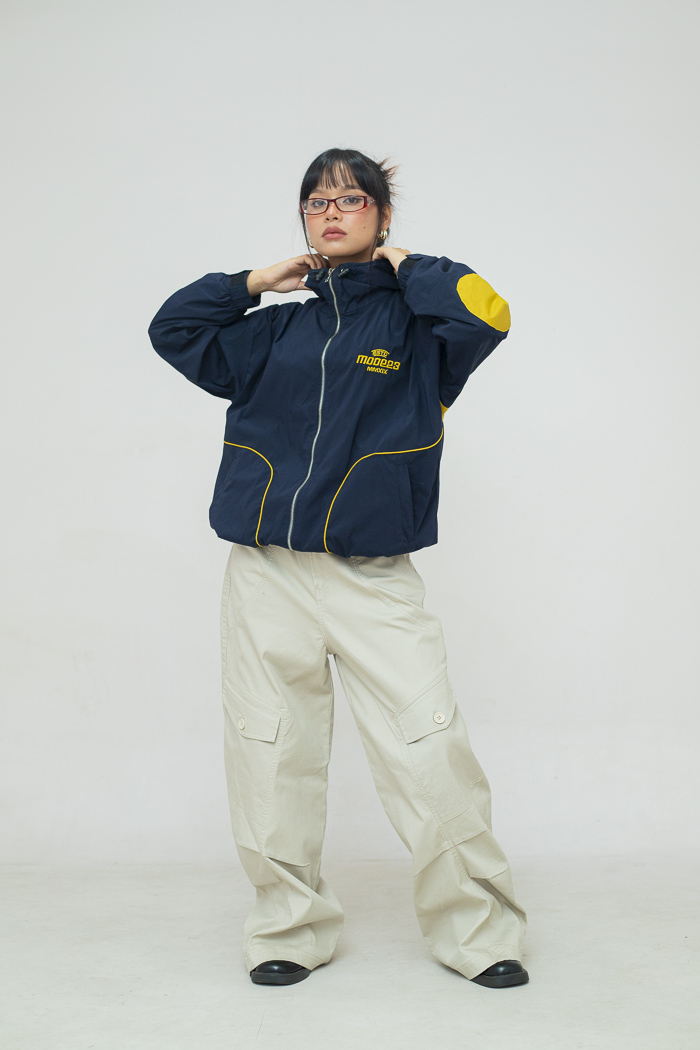 Mode 80's Hooded Jacket